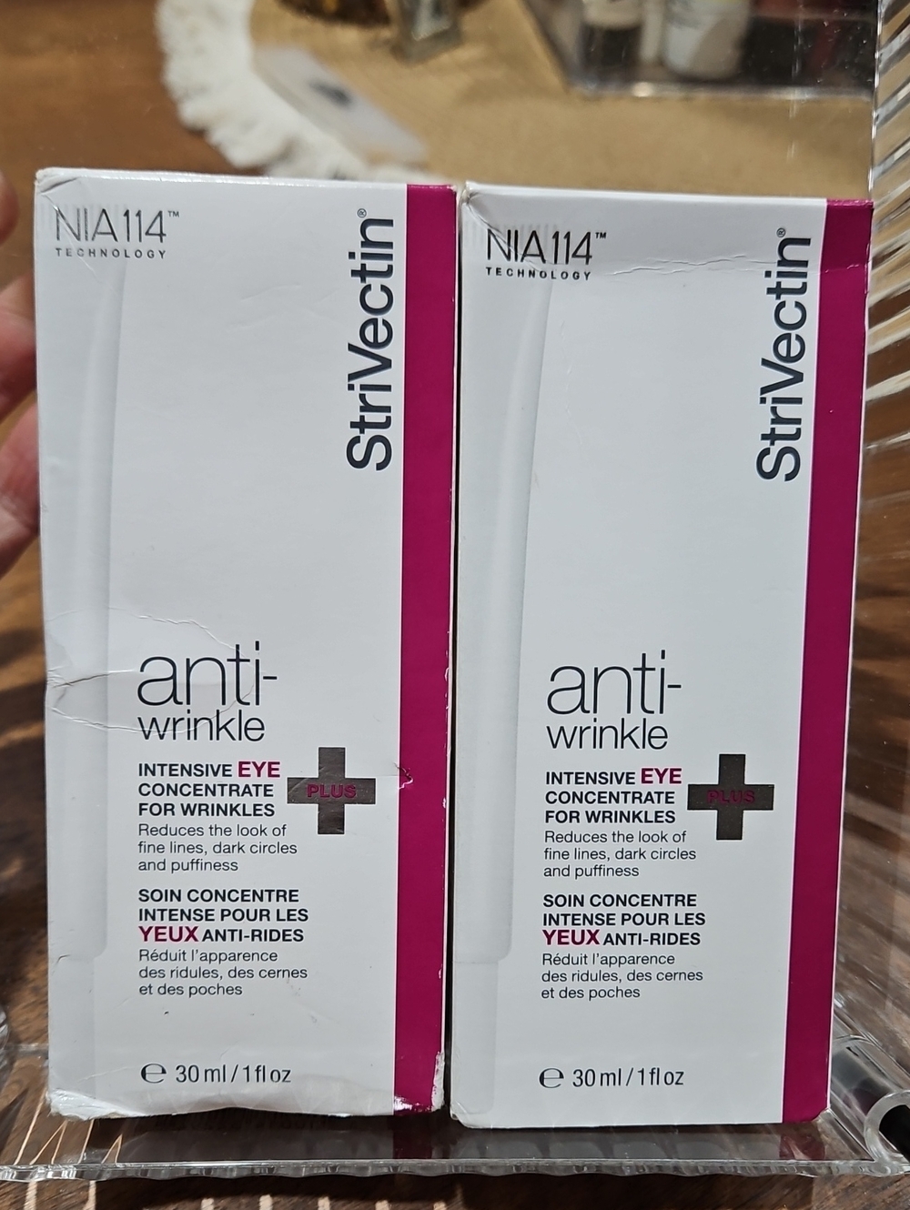(2)StriVectin Anti-Wrinkle Intensive Eye Concentrate For Wrinkles Plus